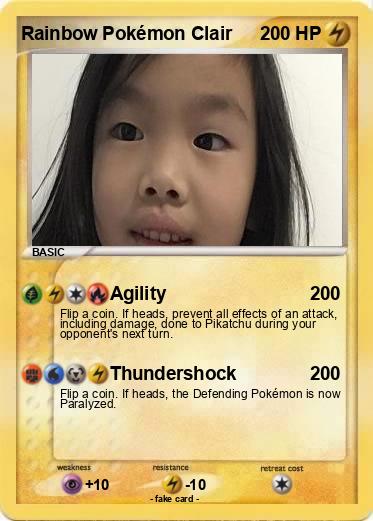 Pokemon Rainbow Pokémon Clair