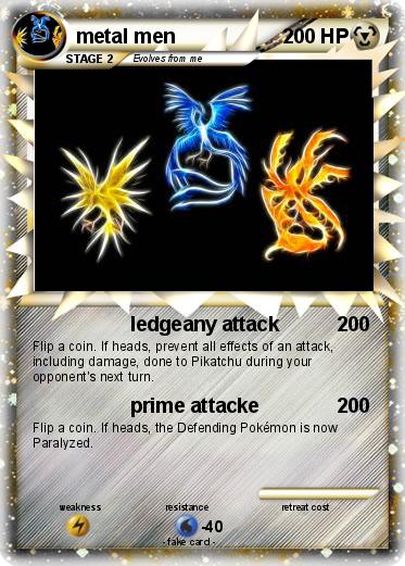 Pokemon metal men