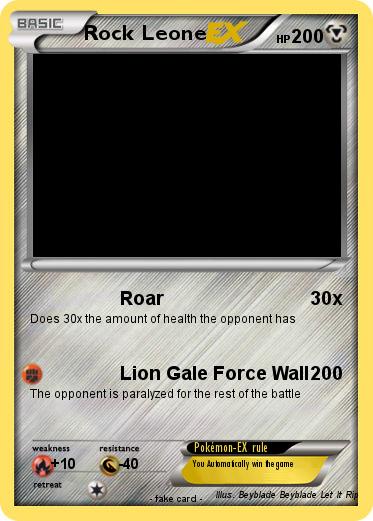 Pokemon Rock Leone