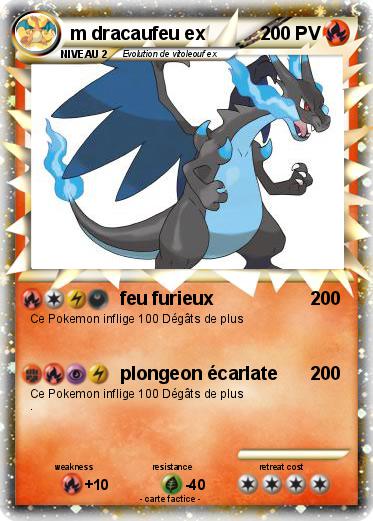 Pokemon m dracaufeu ex