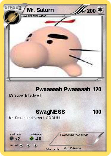 Pokemon Mr. Saturn