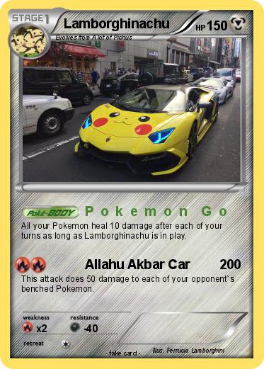 Pokemon Lamborghinachu