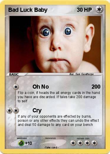 Pokemon Bad Luck Baby