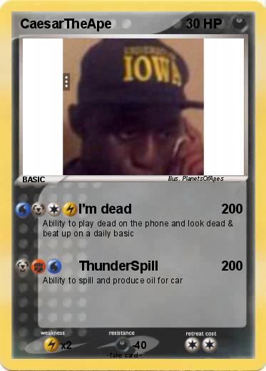 Pokemon CaesarTheApe