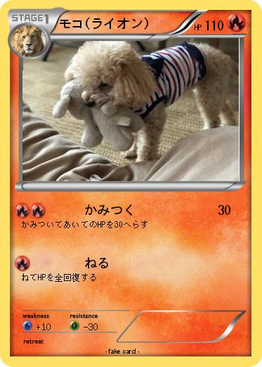 Pokemon モコ(ライオン)