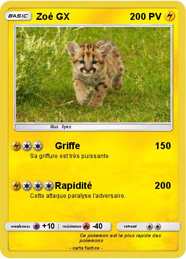 Pokemon Zoé GX