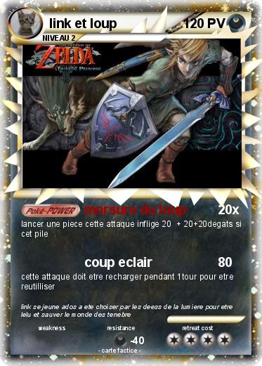 Pokemon link et loup