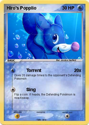 Pokemon Hiro's Popplio