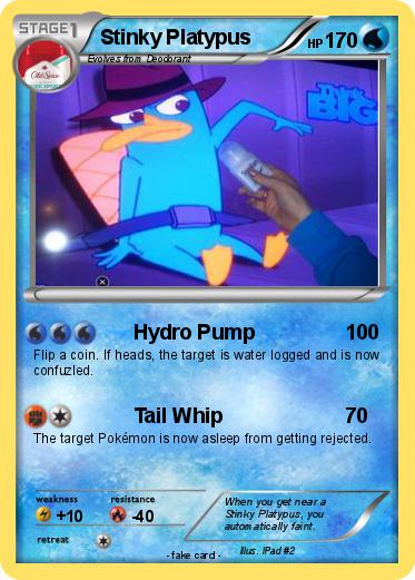 Pokemon Stinky Platypus