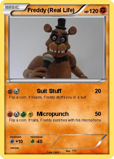 Pokemon Freddy (Real Life)
