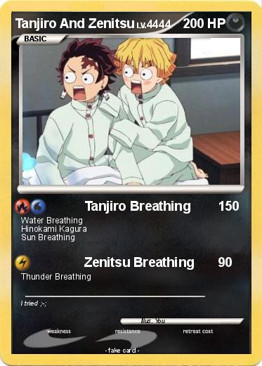 Pokemon Tanjiro And Zenitsu
