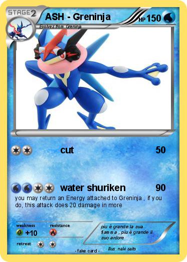 Pokemon ASH - Greninja