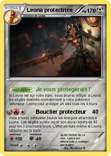 Pokemon Leona protectrice