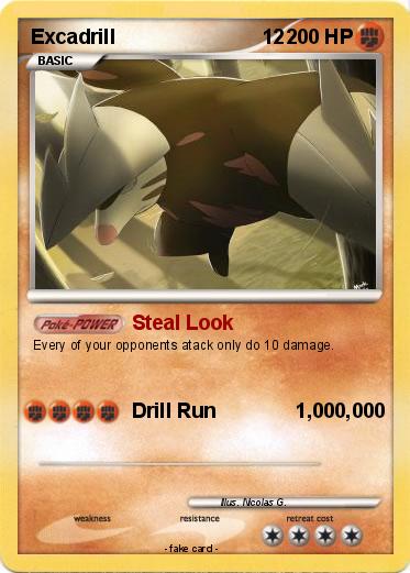 Pokemon Excadrill                          12
