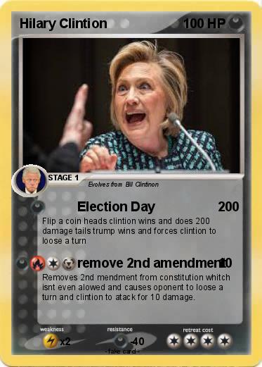 Pokemon Hilary Clintion