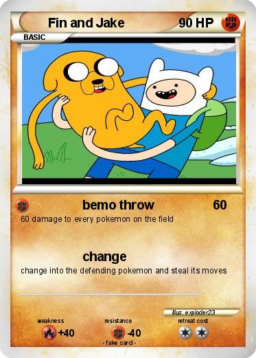 Pokemon Fin and Jake