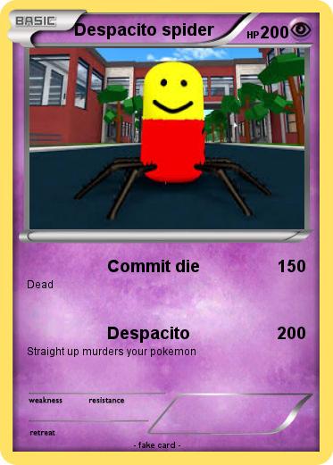 Pokemon Despacito spider