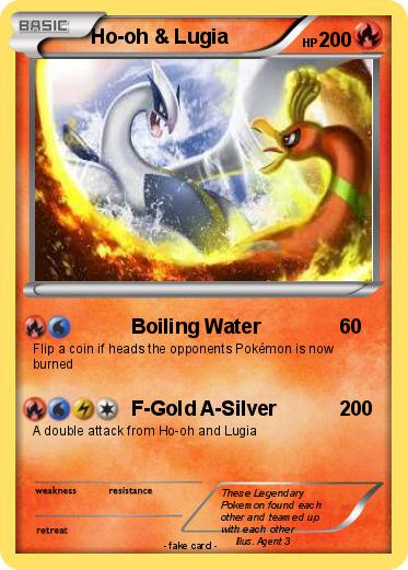 Pokemon Ho-oh & Lugia