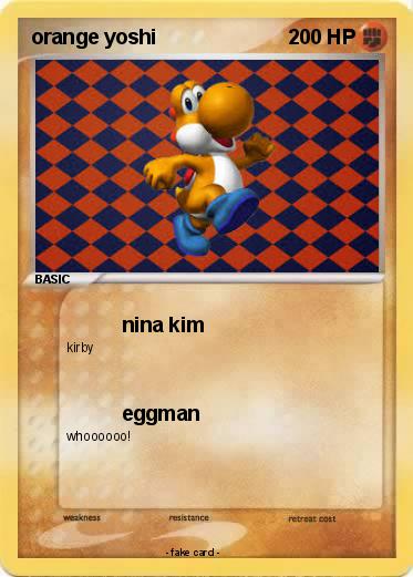 Pokemon orange yoshi