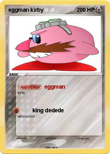Pokemon eggman kirby