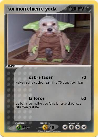 Pokemon koi mon chien c yoda