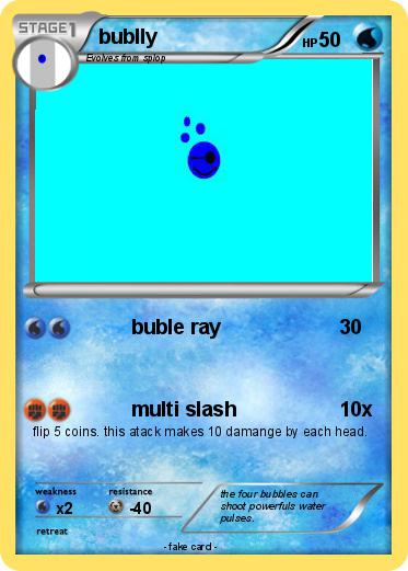 Pokemon bublly