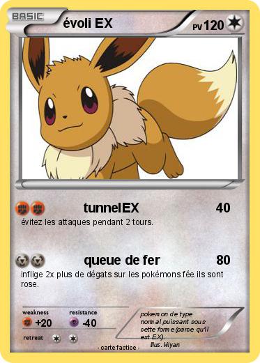 Pokemon évoli EX