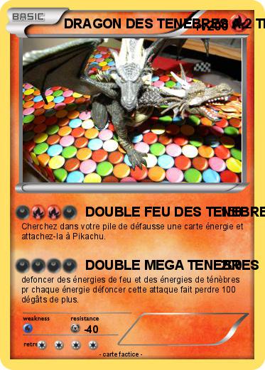 Pokemon DRAGON DES TENEBRES A 2 TETES