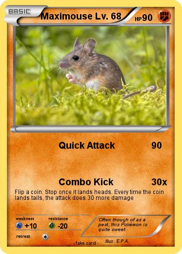 Pokemon Maximouse Lv. 68