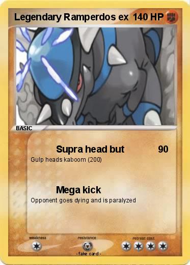 Pokemon Legendary Ramperdos ex