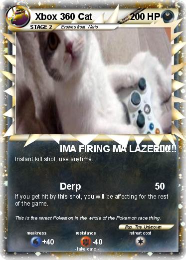 Pokemon Xbox 360 Cat