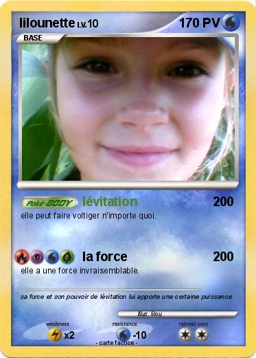Pokemon lilounette