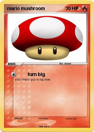 Pokemon mario mushroom