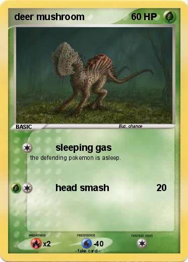 Pokemon deer mushroom