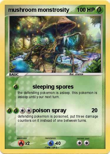 Pokemon mushroom monstrosity