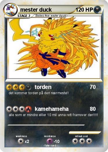 Pokemon mester duck