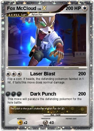 Pokemon Fox McCloud