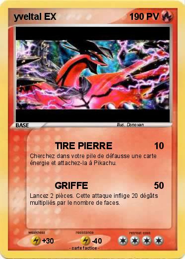 Pokemon yveltal EX