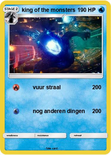 Pokemon king of the monsters