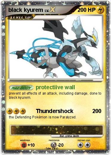 Pokemon black kyurem