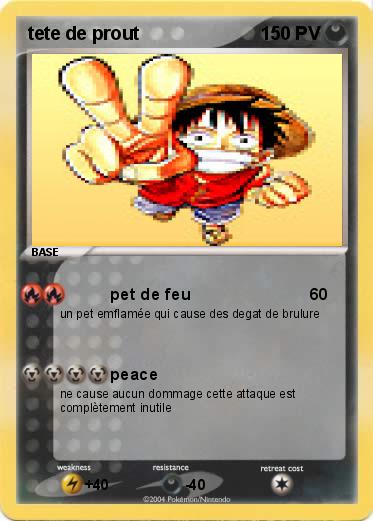 Pokemon tete de prout
