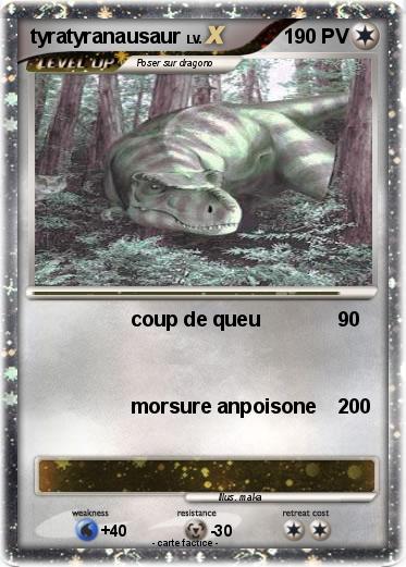 Pokemon tyratyranausaur