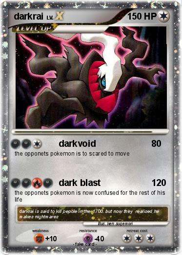 Pokemon darkrai