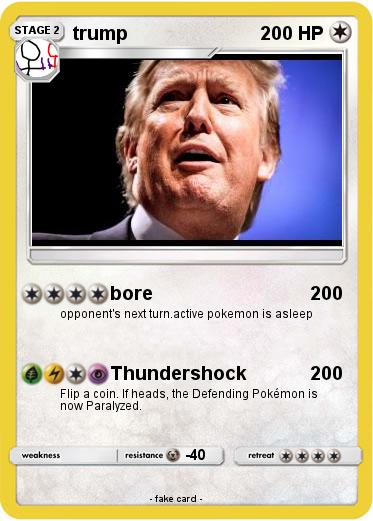 Pokemon trump