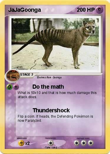Pokemon JaJaGoonga