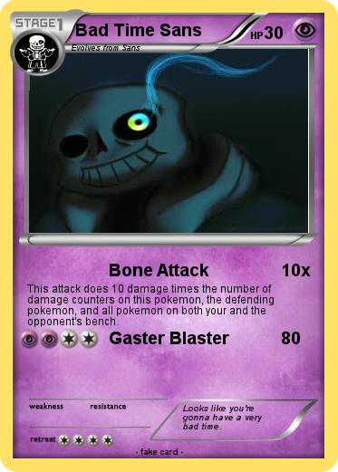Pokemon Bad Time Sans