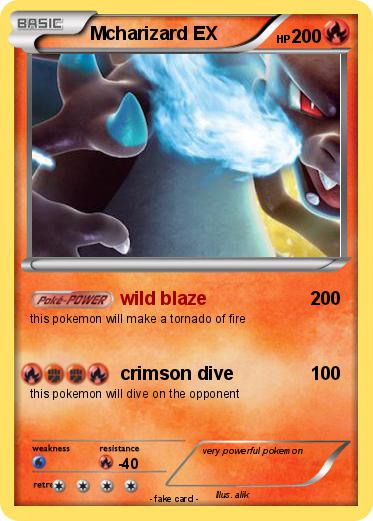 Pokemon Mcharizard EX