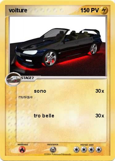 Pokemon voiture