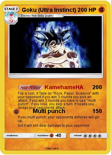 Pokemon Goku (Ultra Instinct)
