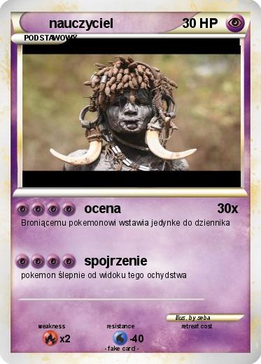Pokemon nauczyciel